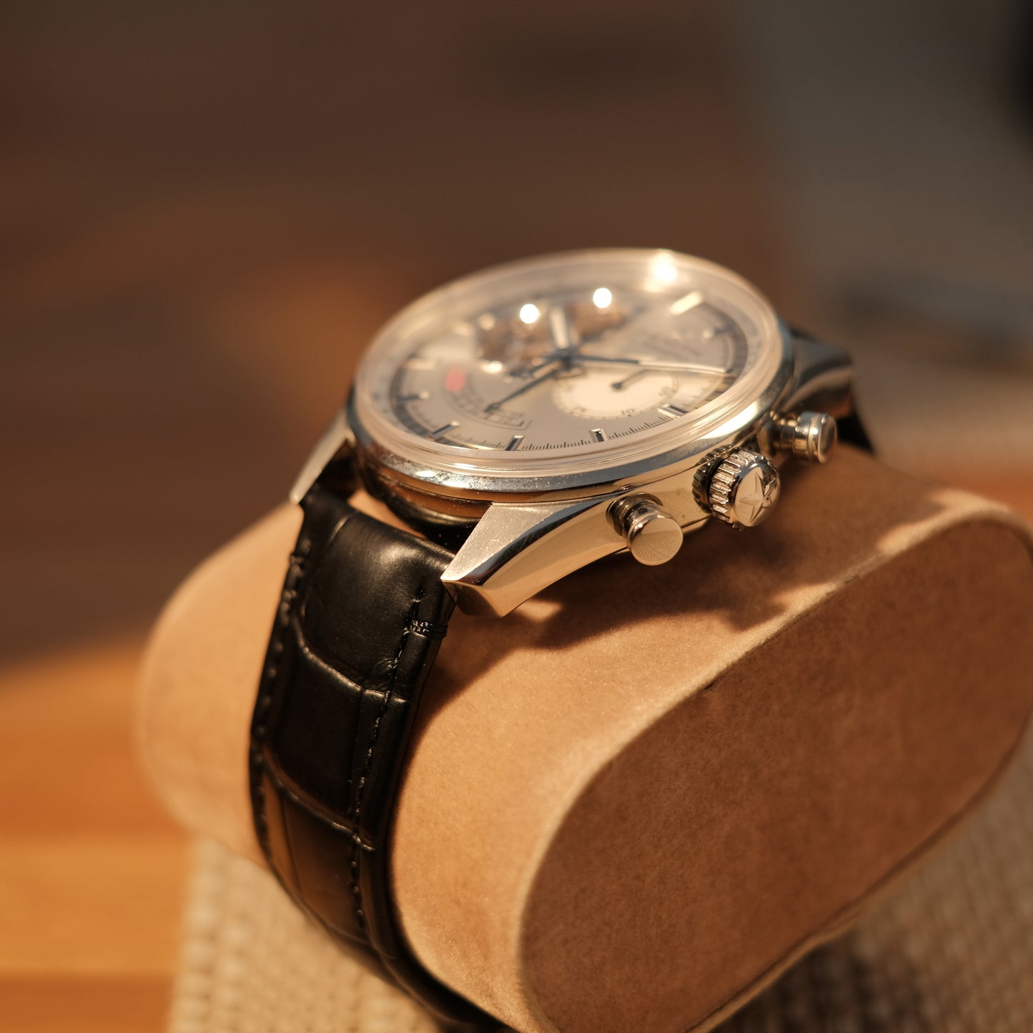 2019 El Primero Chronomaster Open Heart Power Reserve Silver Dial, Ref 03.2080.4021 with Papers.