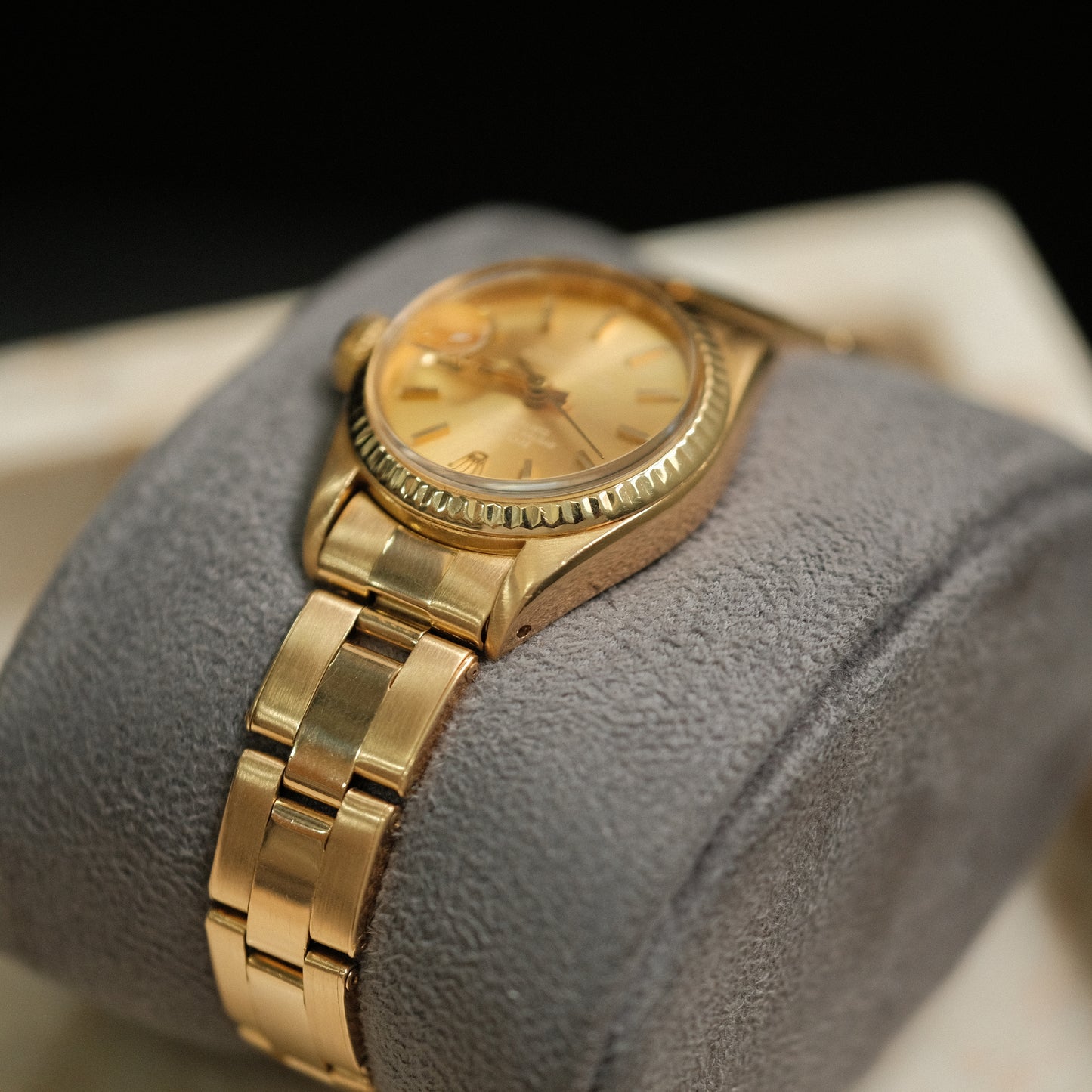 1978 Lady Datejust 6917/8 18k Yellow Gold ‘Ghost’ champagne dial.