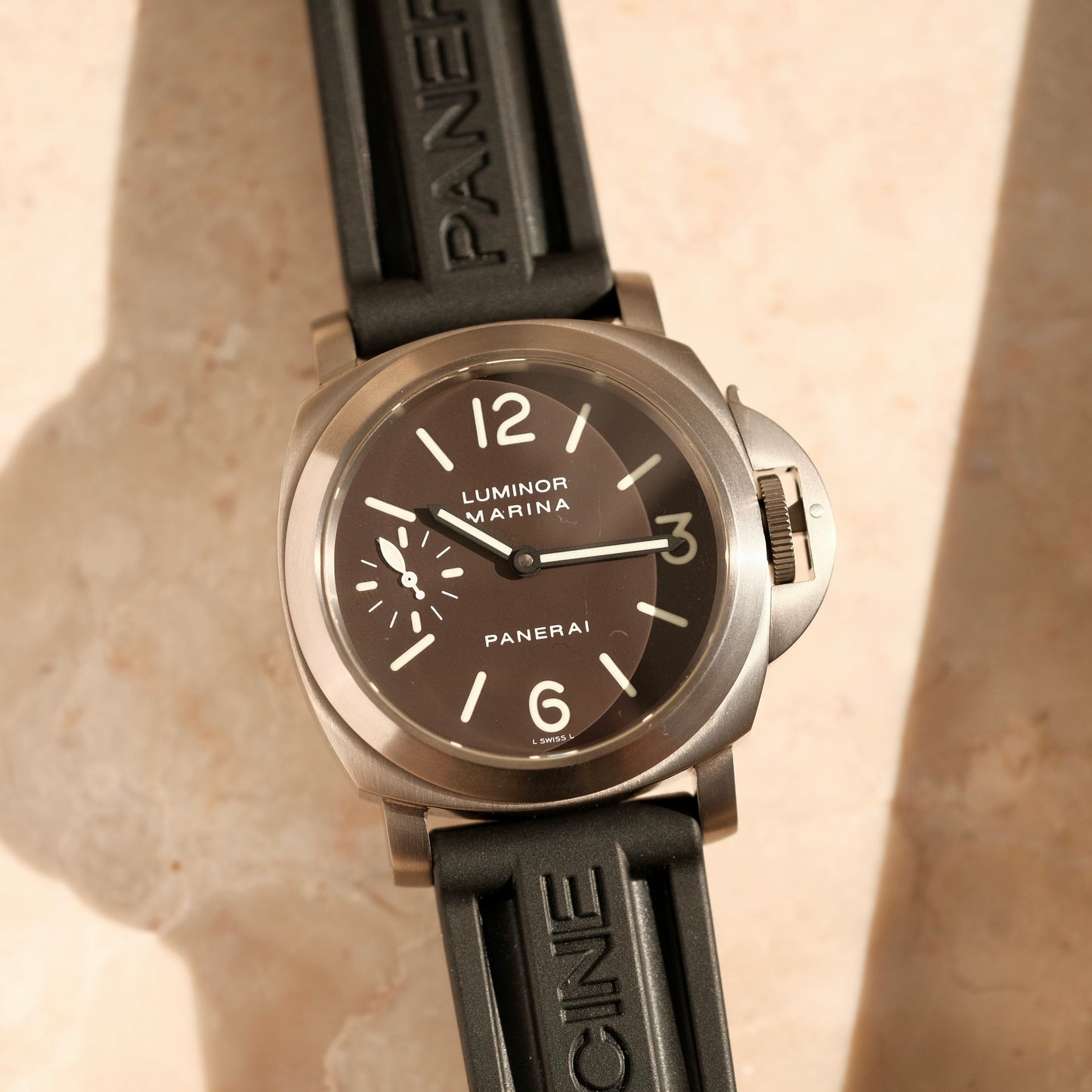 2003 Luminor Marina Tobacco Dial PAM00061C, Rare & Full Set!