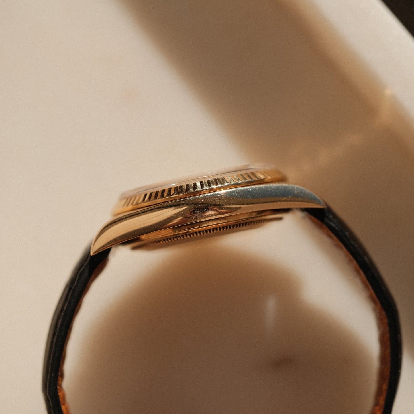 1979 Datejust 36 18k Gold with black dial, ref 16018