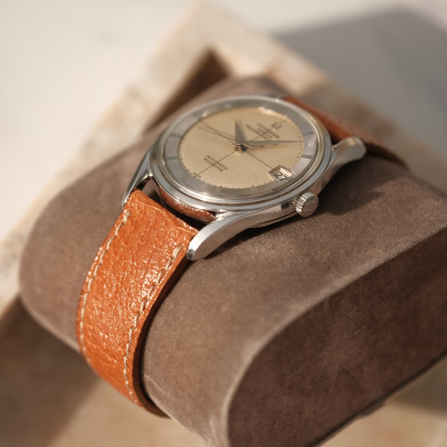 c1959-62’ Polerouter Micro-rotor Cream Dial 204610-3