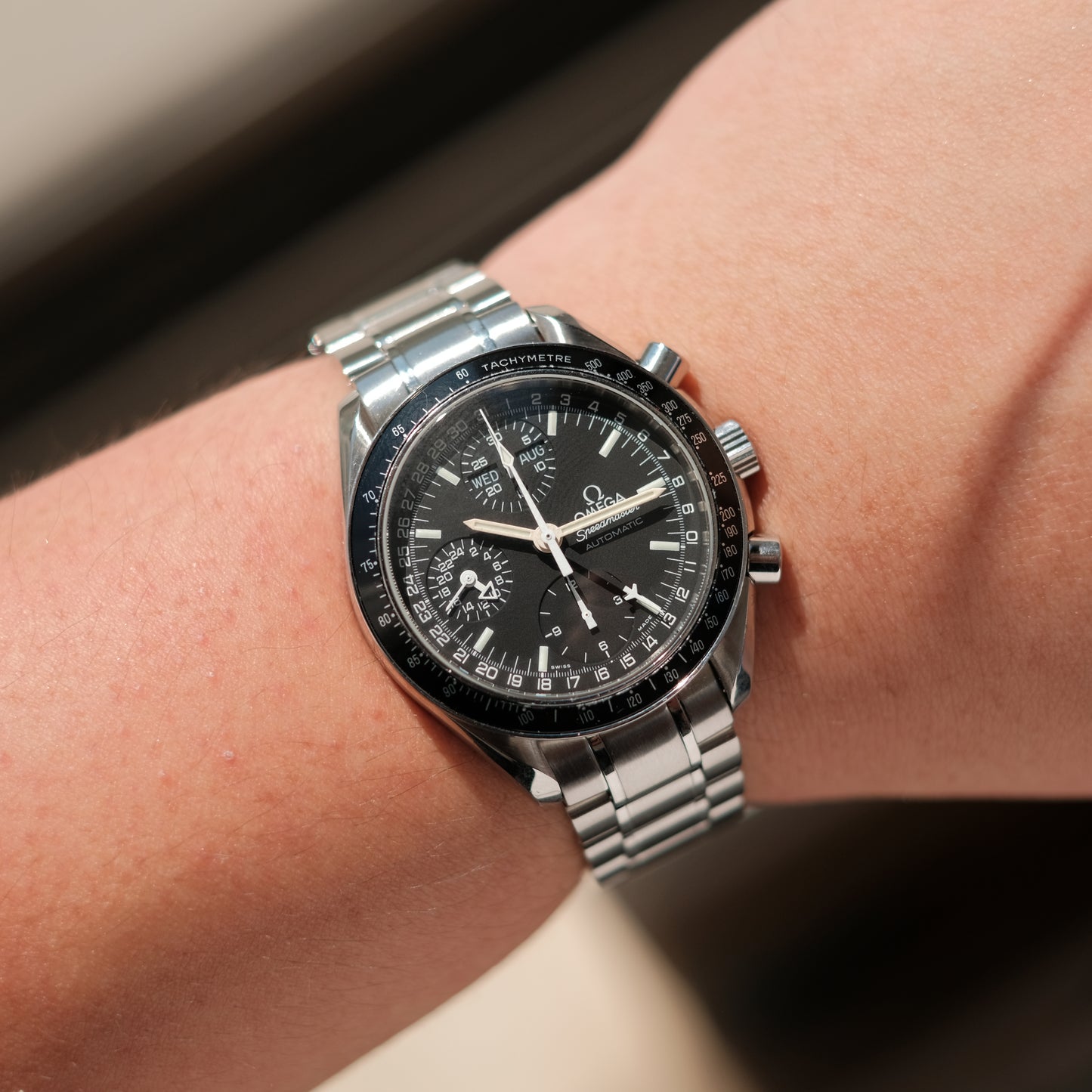 2005 Speedmaster Mk40 Triple-Date Ref 3520.50, Box & Papers.