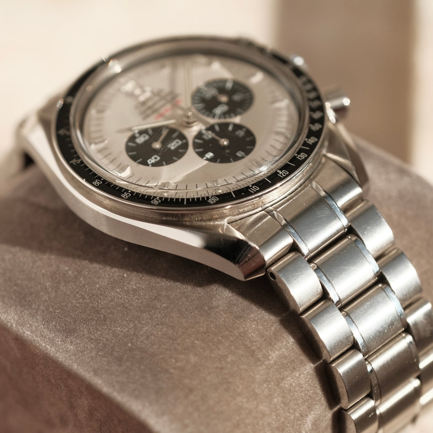 Speedmaster Moonwatch Apollo XI 35th Anniversary Panda, Full set & Unpolished!