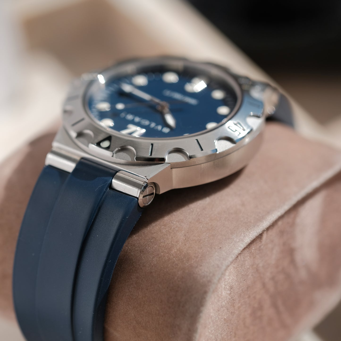 2018 Diagono Scuba Blue, Ref DP 41 S SD - Box & Papers.