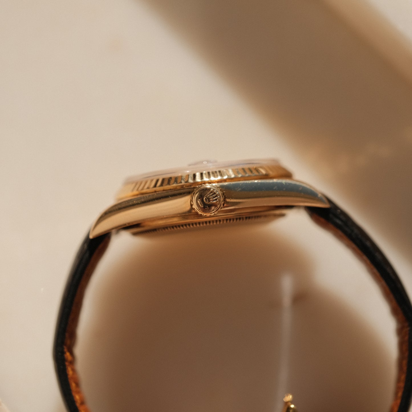 1979 Datejust 36 18k Gold with black dial, ref 16018