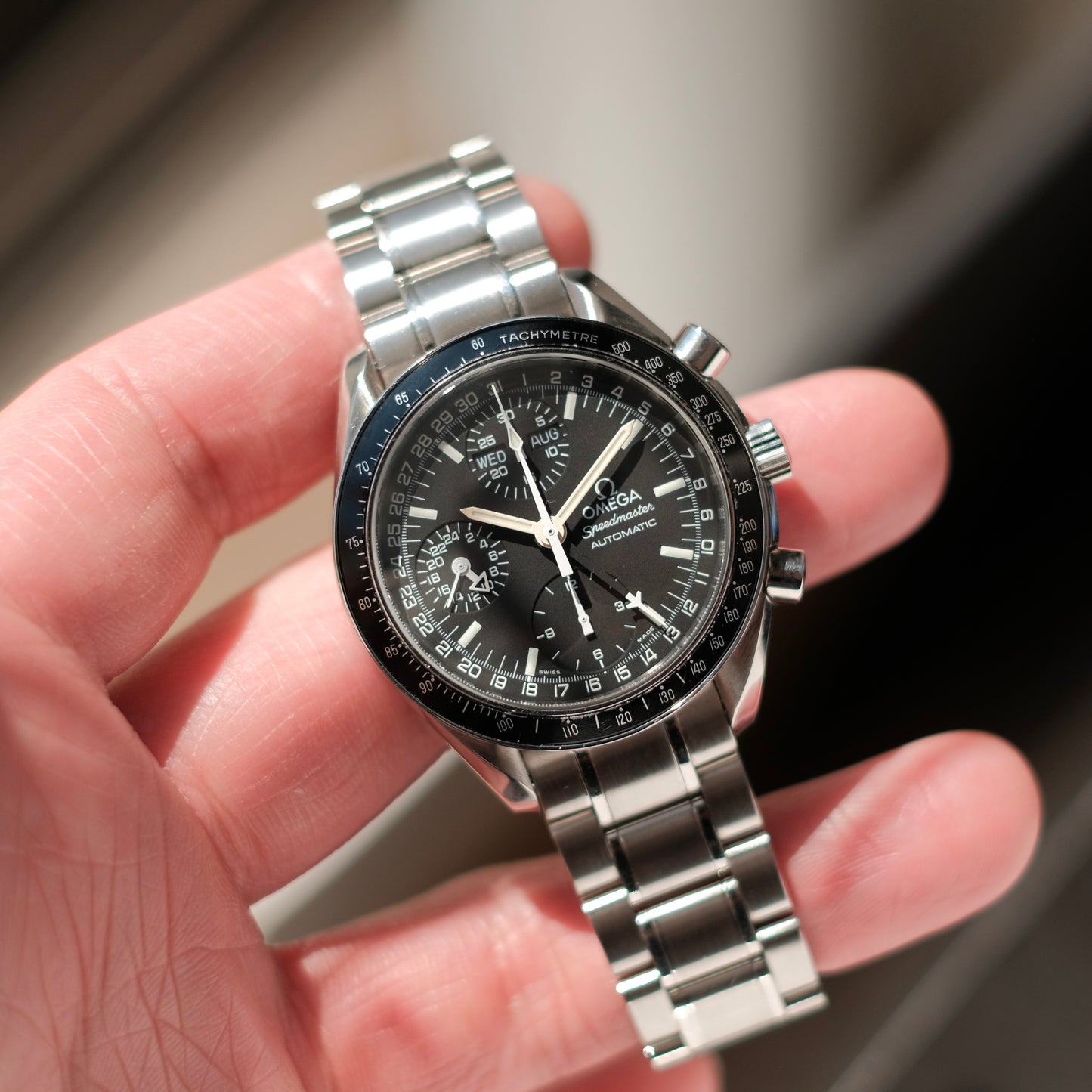 2005 Speedmaster Mk40 Triple-Date Ref 3520.50, Box & Papers.