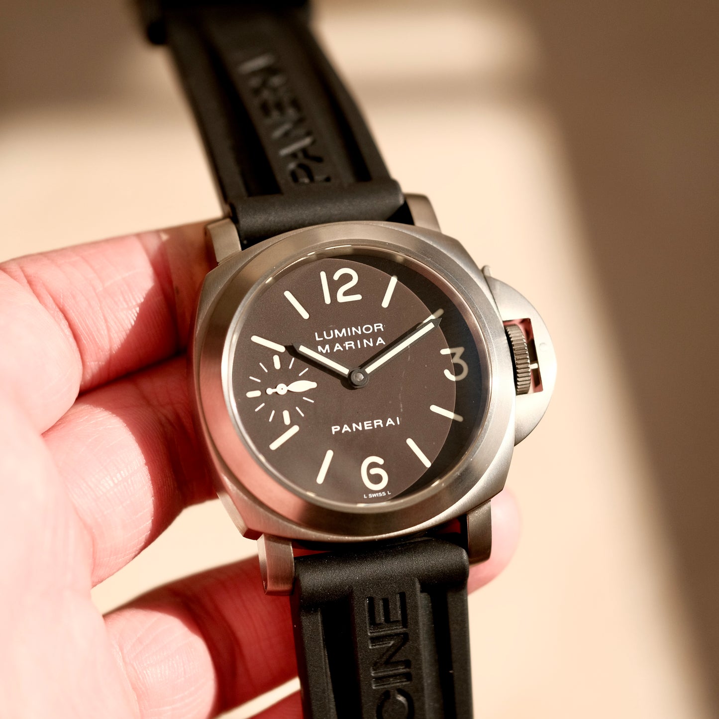 2003 Luminor Marina Tobacco Dial PAM00061C, Rare & Full Set!