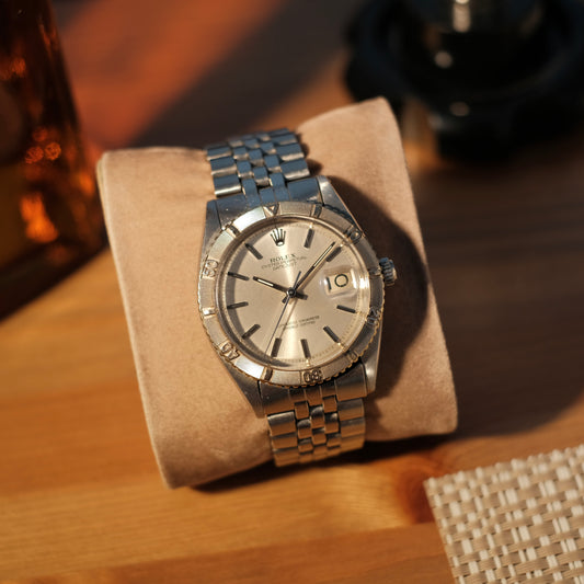 1962 Datejust 36 Thunderbird/ Turn-o-Graph 18k White Gold & Steel, Watch only