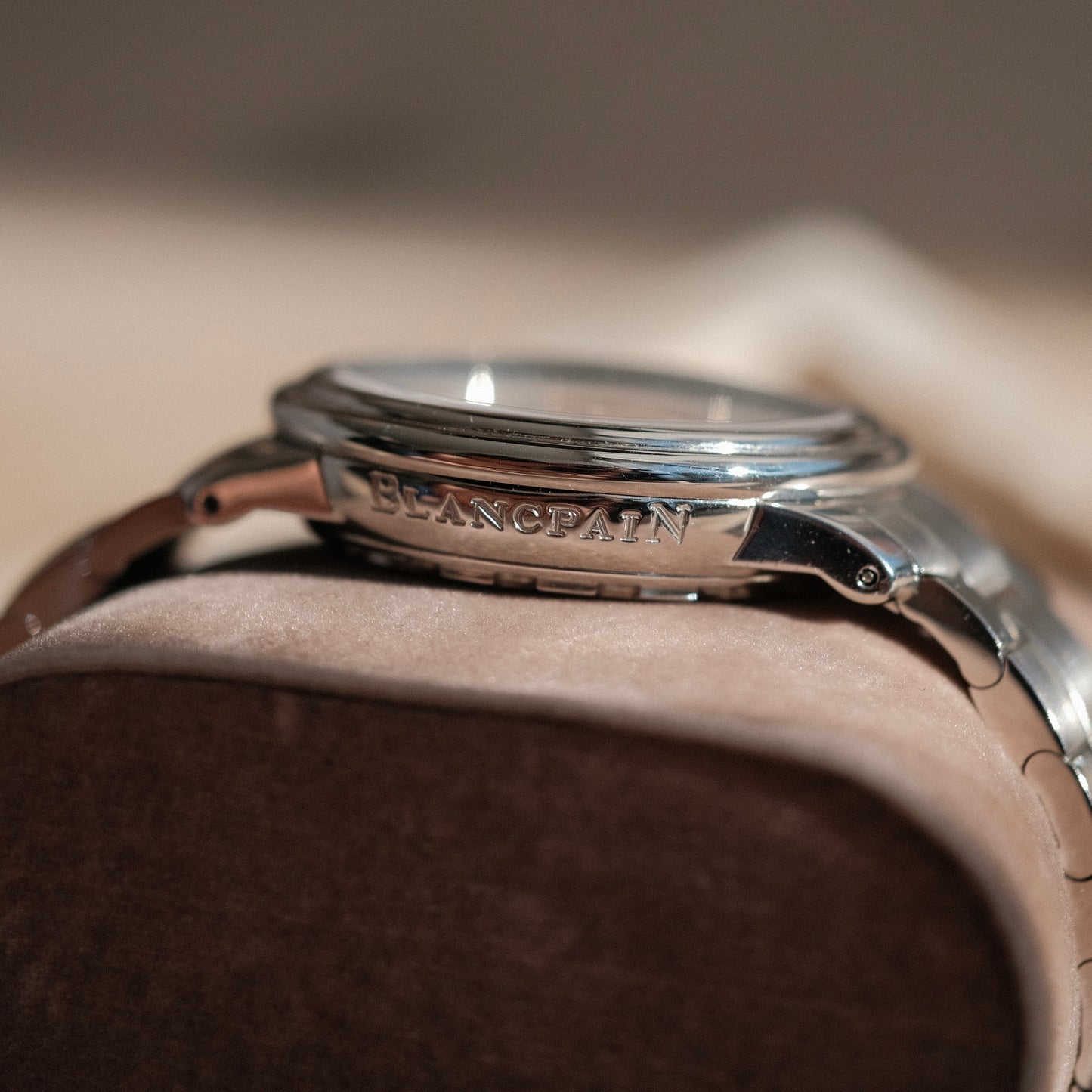 Leman Chronograph Ref 2185 , Frédéric Piguet Movement, with Travel Case.