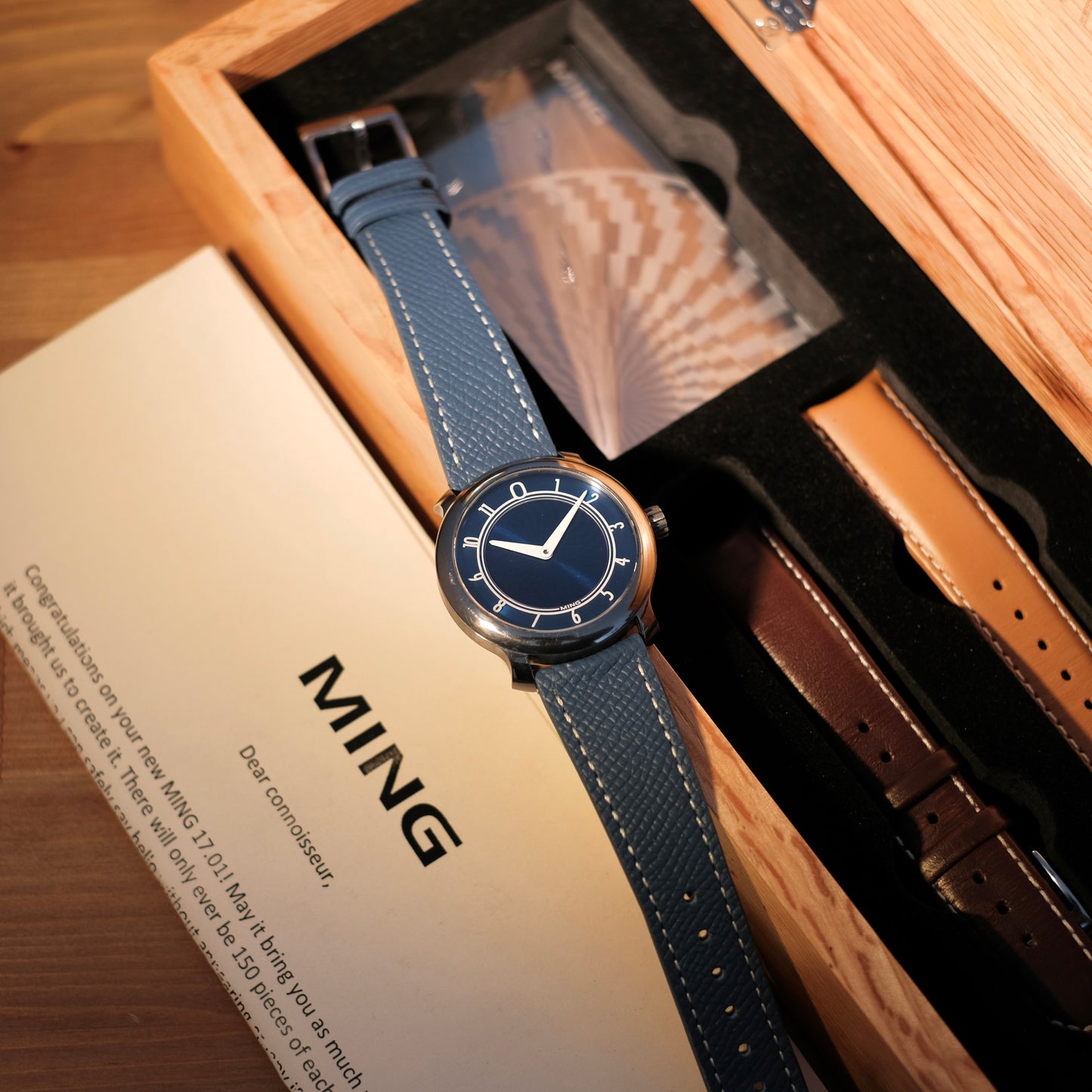 2017 17.01 Titanium Mosaic Guilloche Blue, Limited 150 Pieces Fullset!