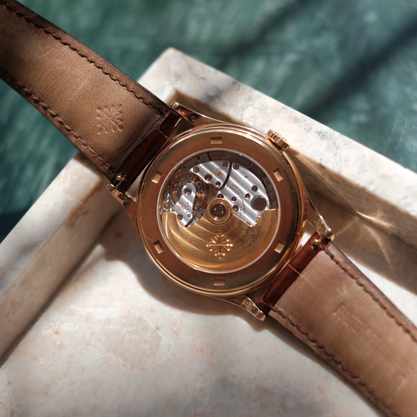 2008 Calatrava 5296R Rose Gold, Box & Papers