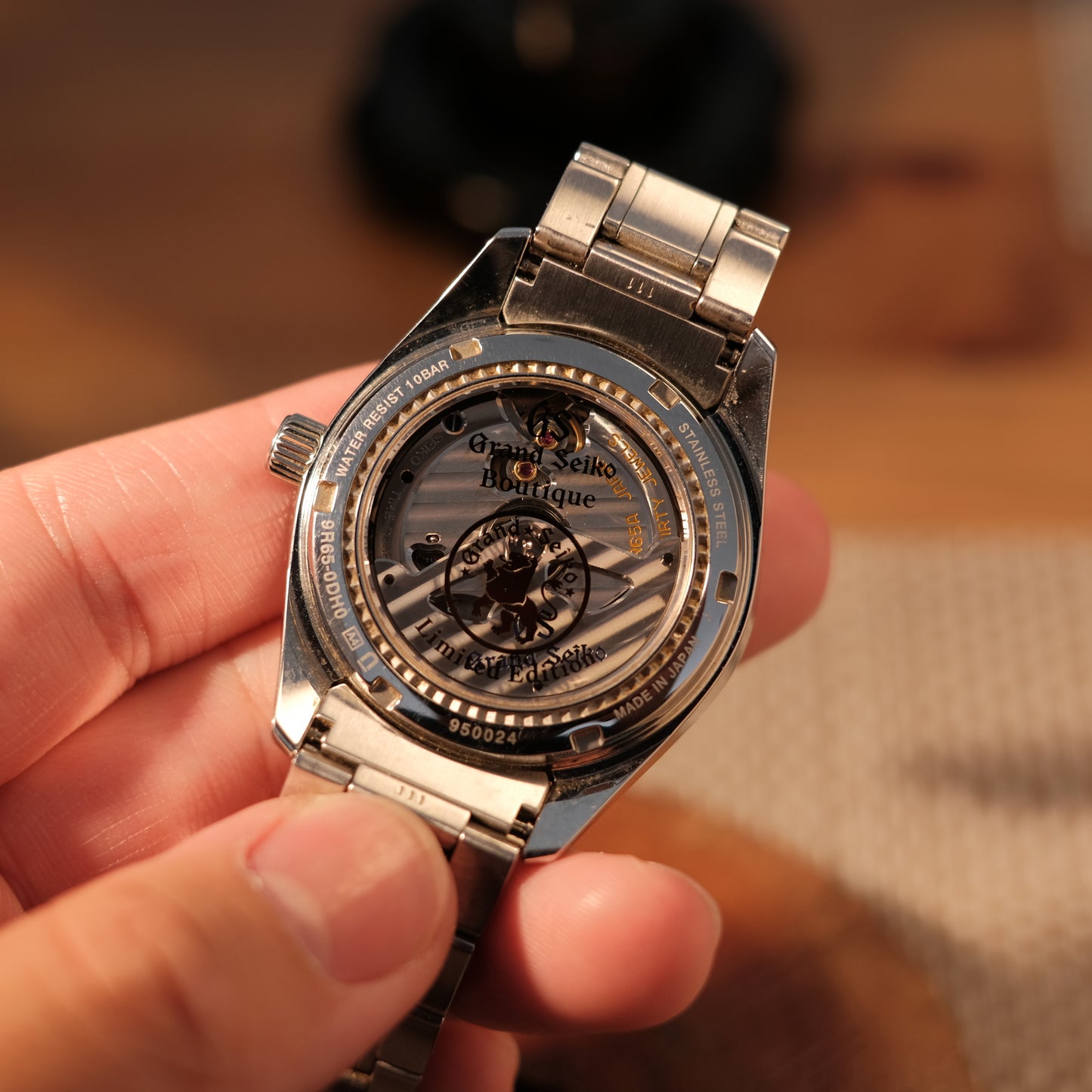 2020 Spring Drive Chocolate dial Limited Boutique Edition, ref SBGA401 B&P.