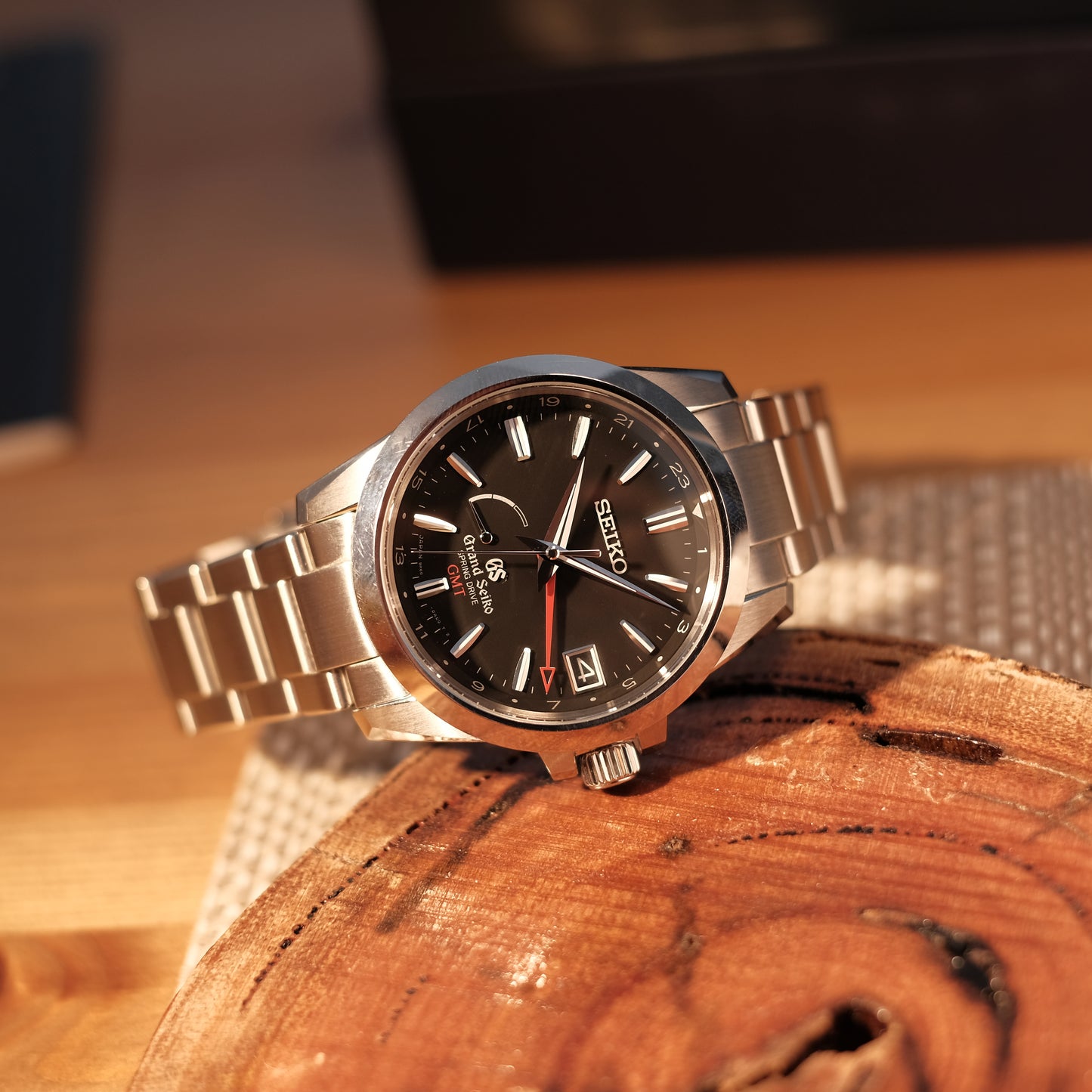 2017 Spring Drive Gmt Ref SBGE013, Box & Papers.