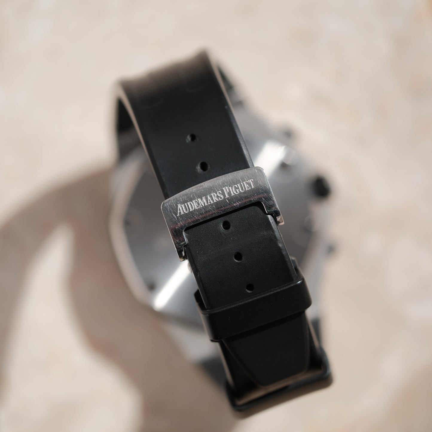 2011 Royal Oak Offshore Silver Rubberclad 25940SK, Box & Papers.