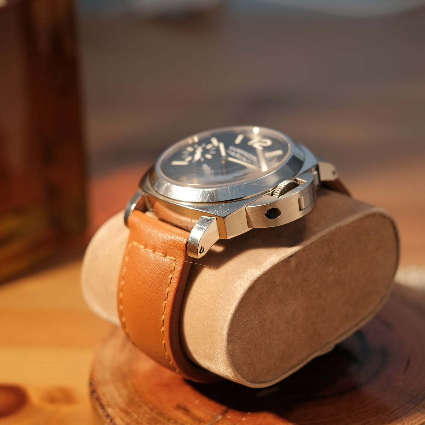 2016 Luminor Marina OP logo Pam0005, Box & Papers.