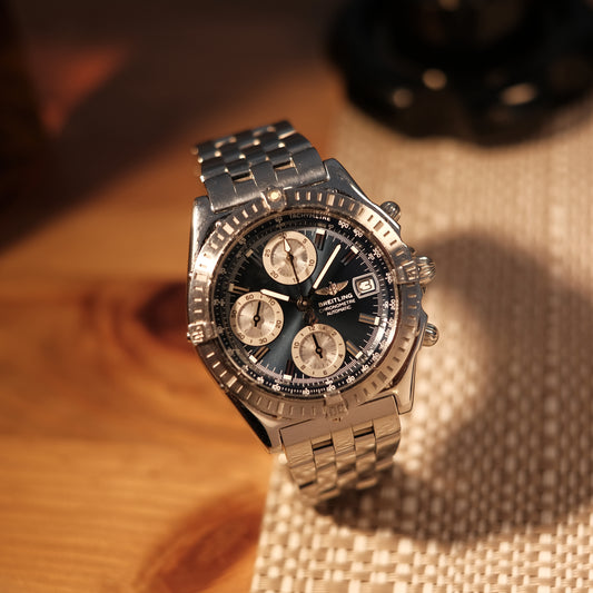 Circa 2000’s Chronomat 39 Blue, Ref A13352.