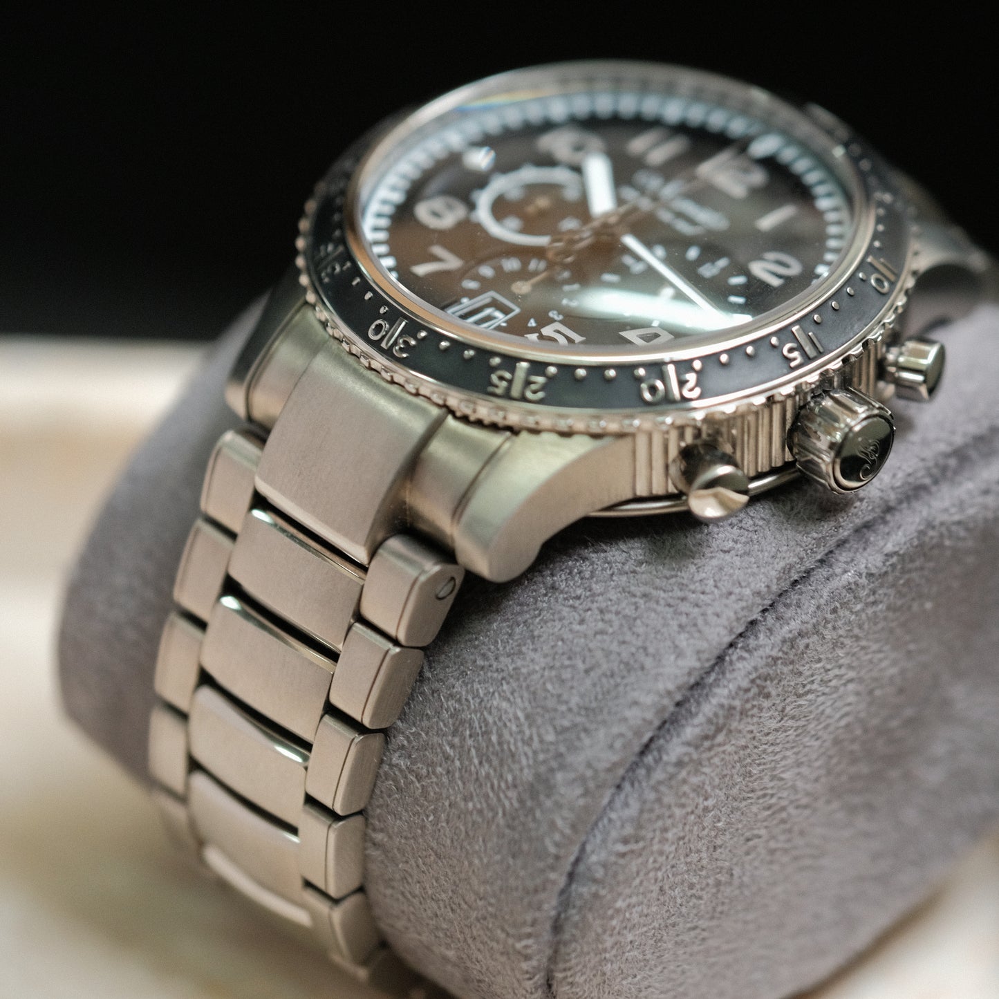 c2015 Type XXI ‘Transatlantique’ titanium, Box & Papers.