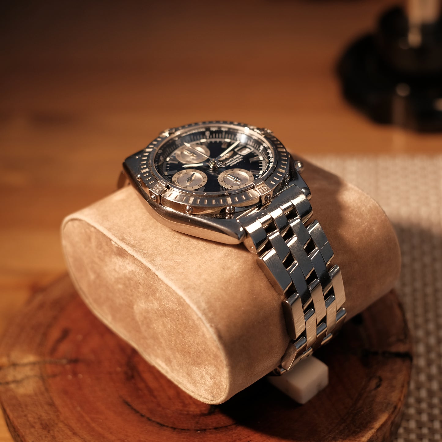 Circa 2000’s Chronomat 39 Blue, Ref A13352.