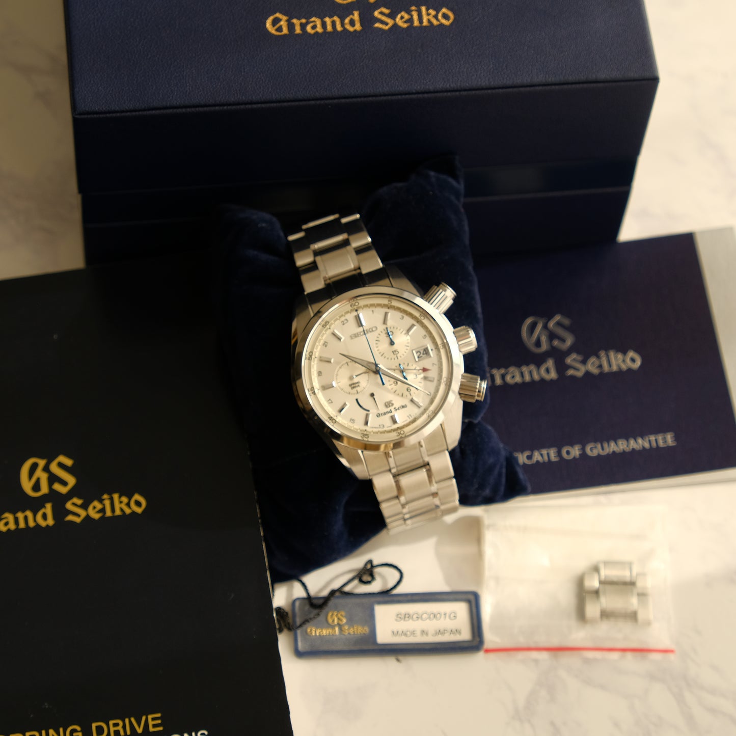 2017 Spring Drive GMT Chronograph SBGC001, Full Set!