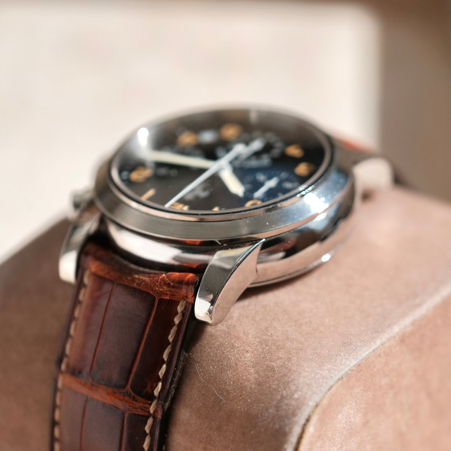 1990’s Ferrari Chronograph ref 8020, With Original Box.