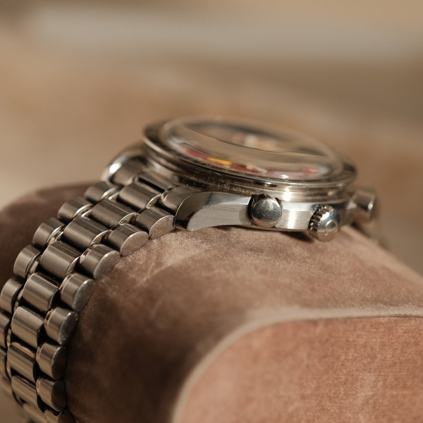 Speedmaster Reduced Michael Schumacher Red 3810.61.41, Full Set w/ Rare Tyre Box!