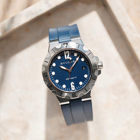 2018 Diagono Scuba Blue, Ref DP 41 S SD - Box & Papers.