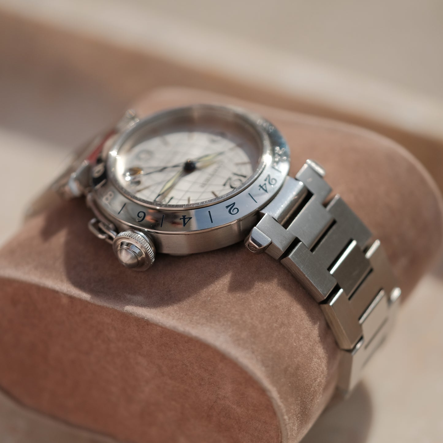 1990’s Pasha C GMT Ref 2377, Pumpkin Patina dial!