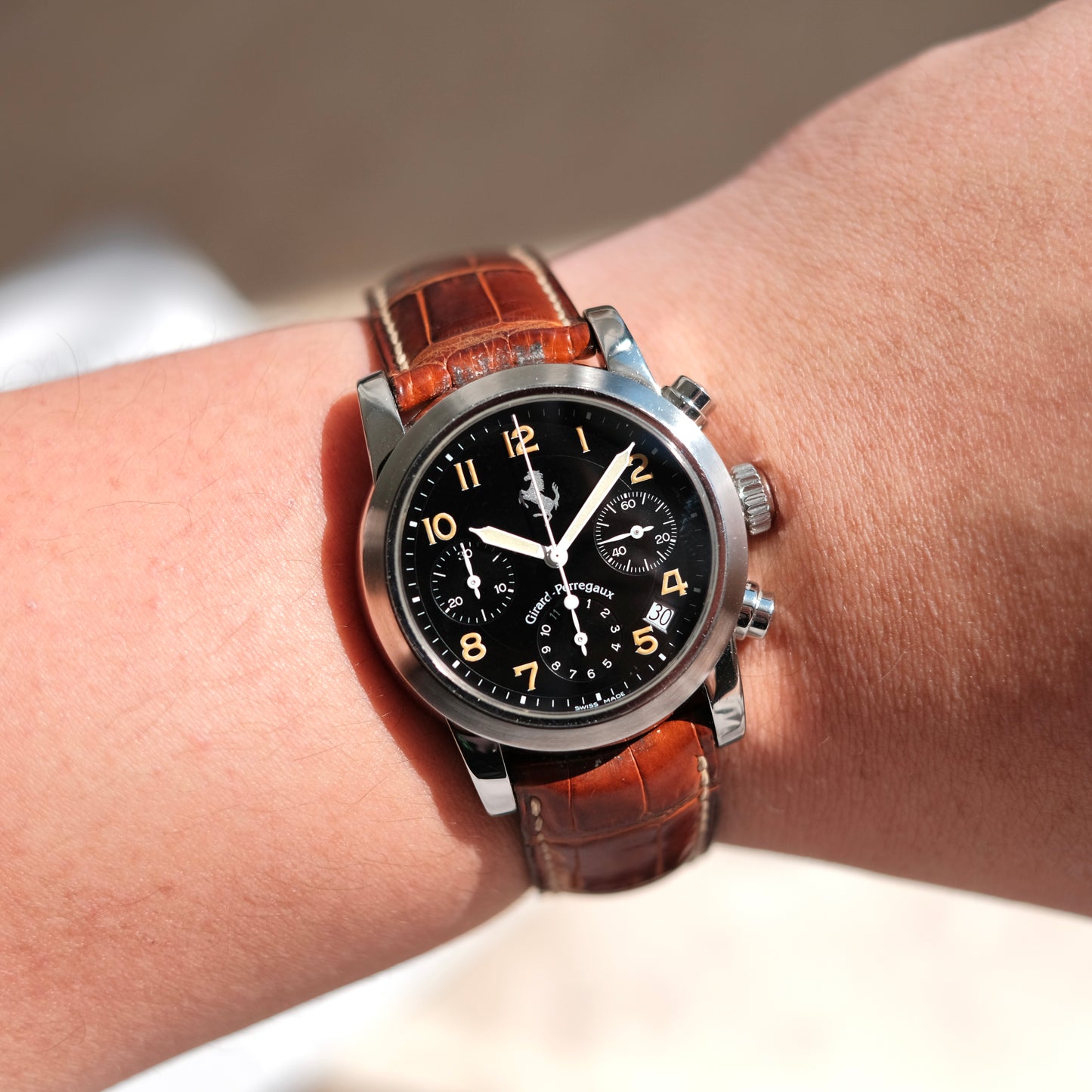 1990’s Ferrari Chronograph ref 8020, With Original Box.