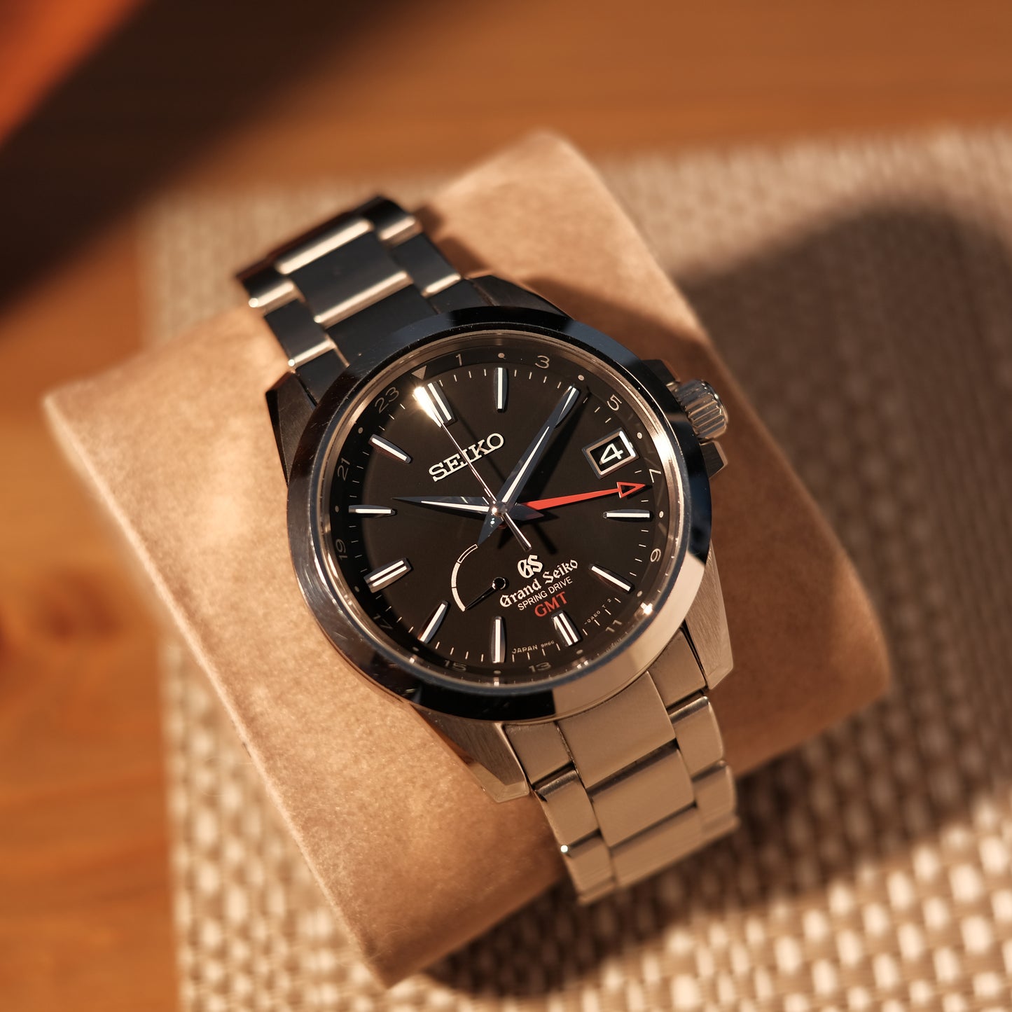 2017 Spring Drive Gmt Ref SBGE013, Box & Papers.