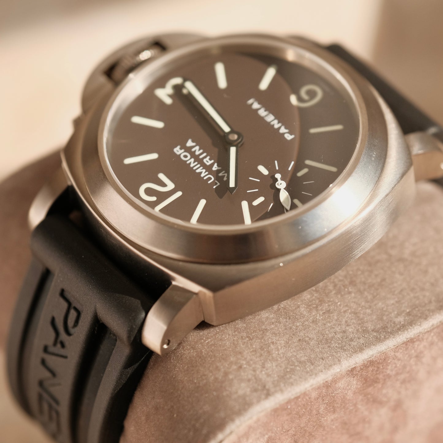 2003 Luminor Marina Tobacco Dial PAM00061C, Rare & Full Set!