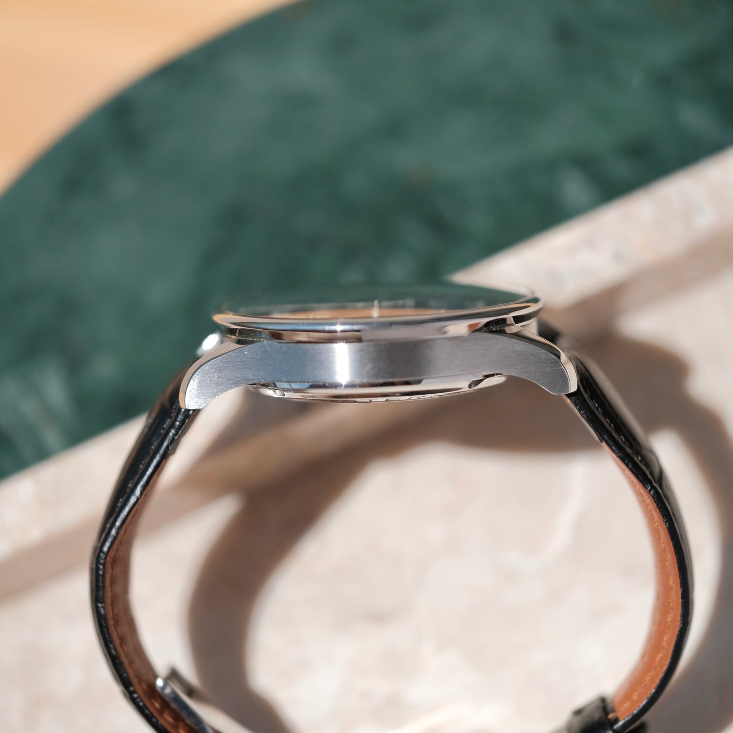 2010 Portugieser Chronograph Black dial ref IW371447, Box & Papers.