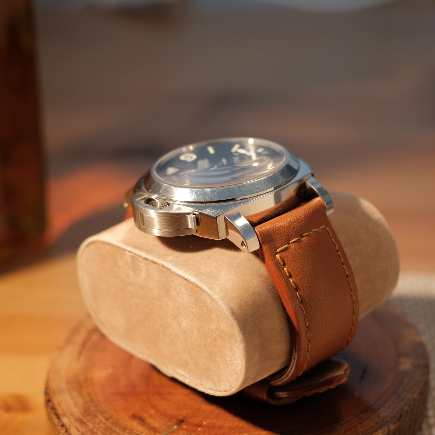 2016 Luminor Marina OP logo Pam0005, Box & Papers.